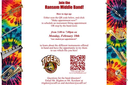 Band Recruitment 2/10/25